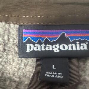 Patagonia Brown and Gray Outdoor Fleece